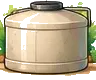Underground cisterna storage tank